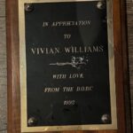 In appreciation of vivian williams.